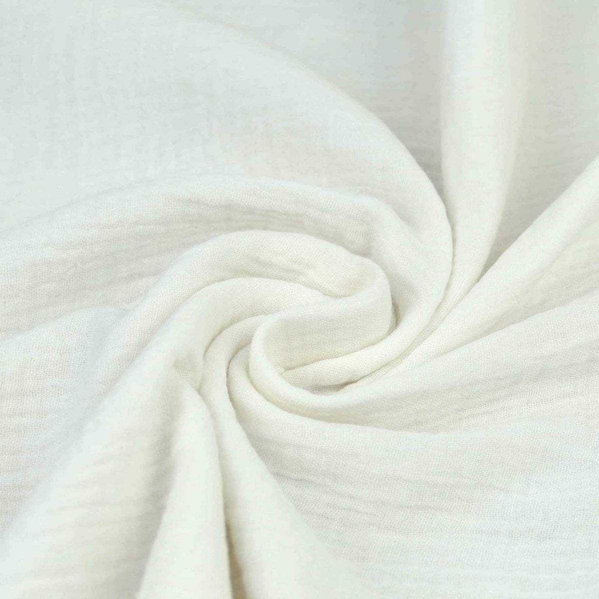 Double Gauze Plain Pure Cotton - Ivory