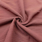 Double Gauze Plain Pure Cotton - Mulberry