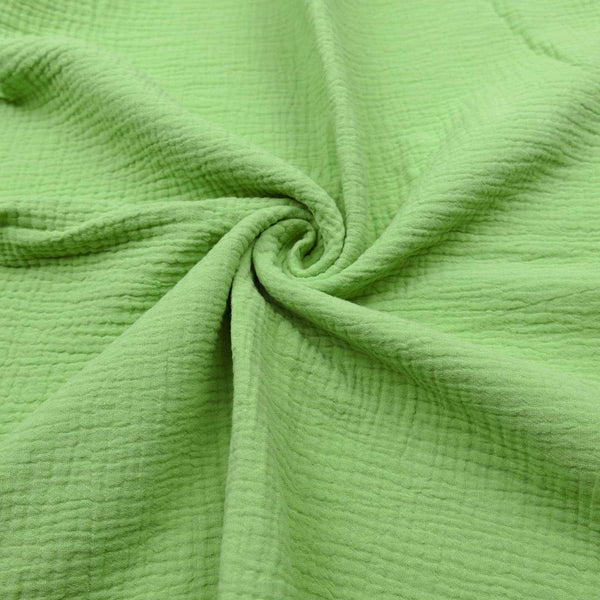 Double Gauze Plain Pure Cotton - Pistachio