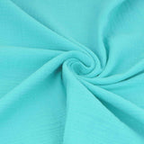 Double Gauze Plain Pure Cotton - Turquoise