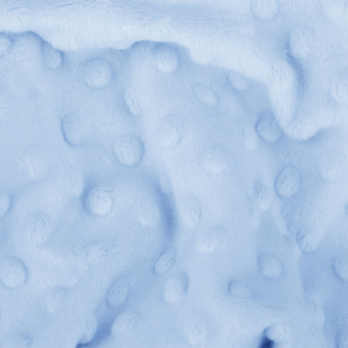 Dimple Dot Soft Fleece Fabric - Baby Blue