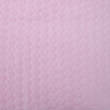 baby soft fleece in large dimple dots baby pink