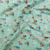 soft lightweight pure cotton poplin dressmaking fabric Vista