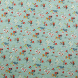 soft lightweight pure cotton poplin dressmaking fabric Vista