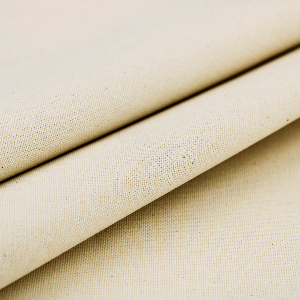 durable pure cotton canvas craft sewing fabric Cream