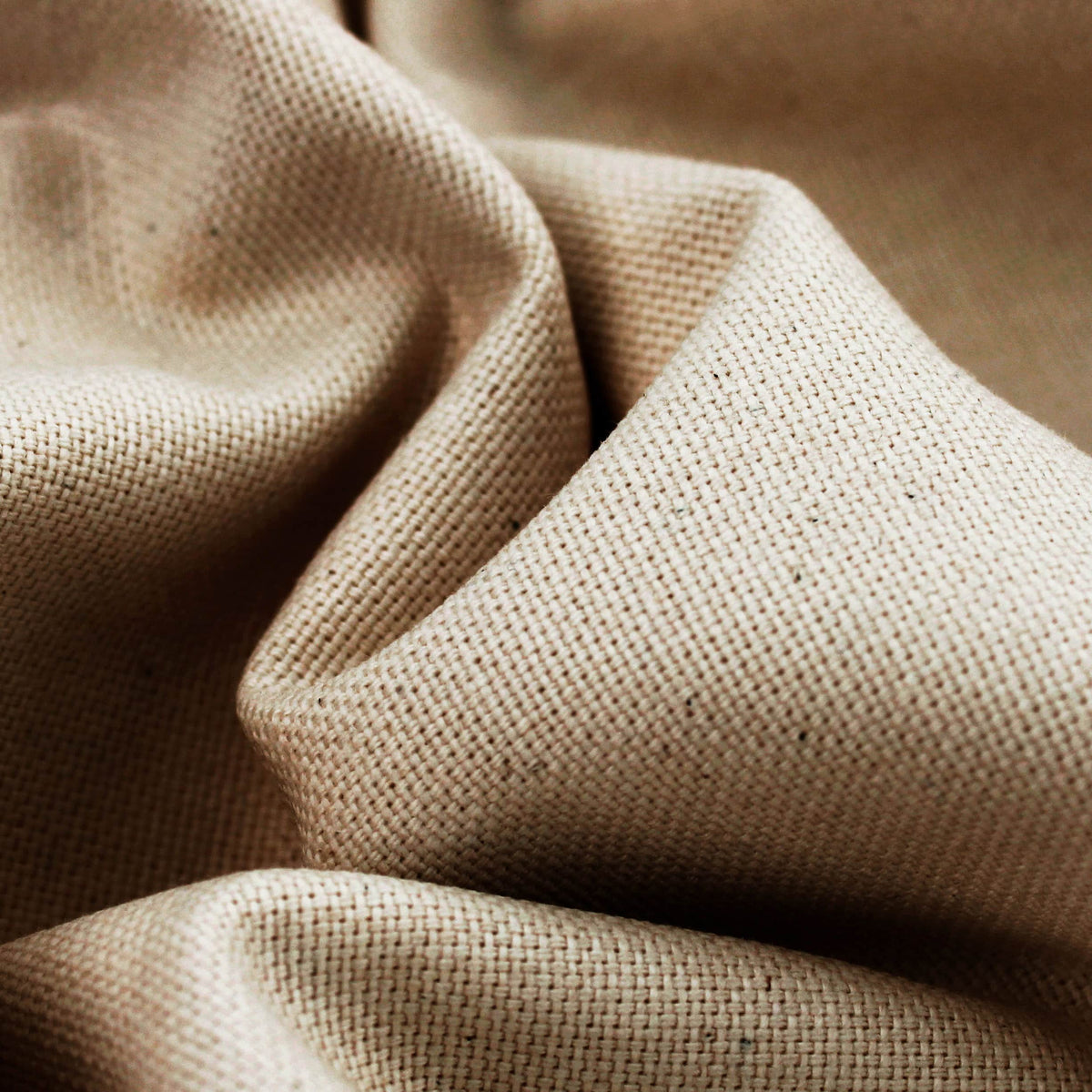 durable pure cotton canvas craft sewing fabric Flax