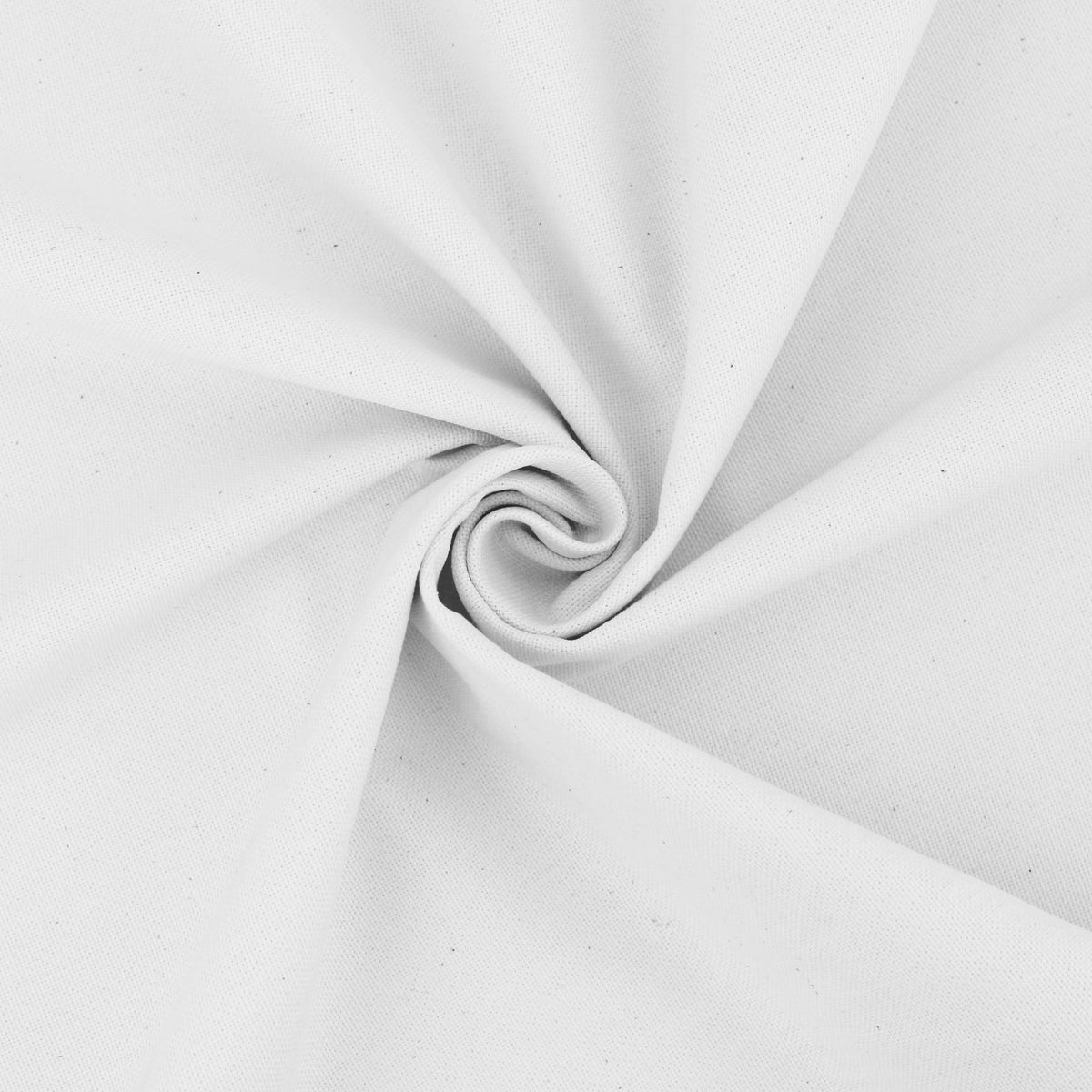 durable pure cotton canvas craft sewing fabric White