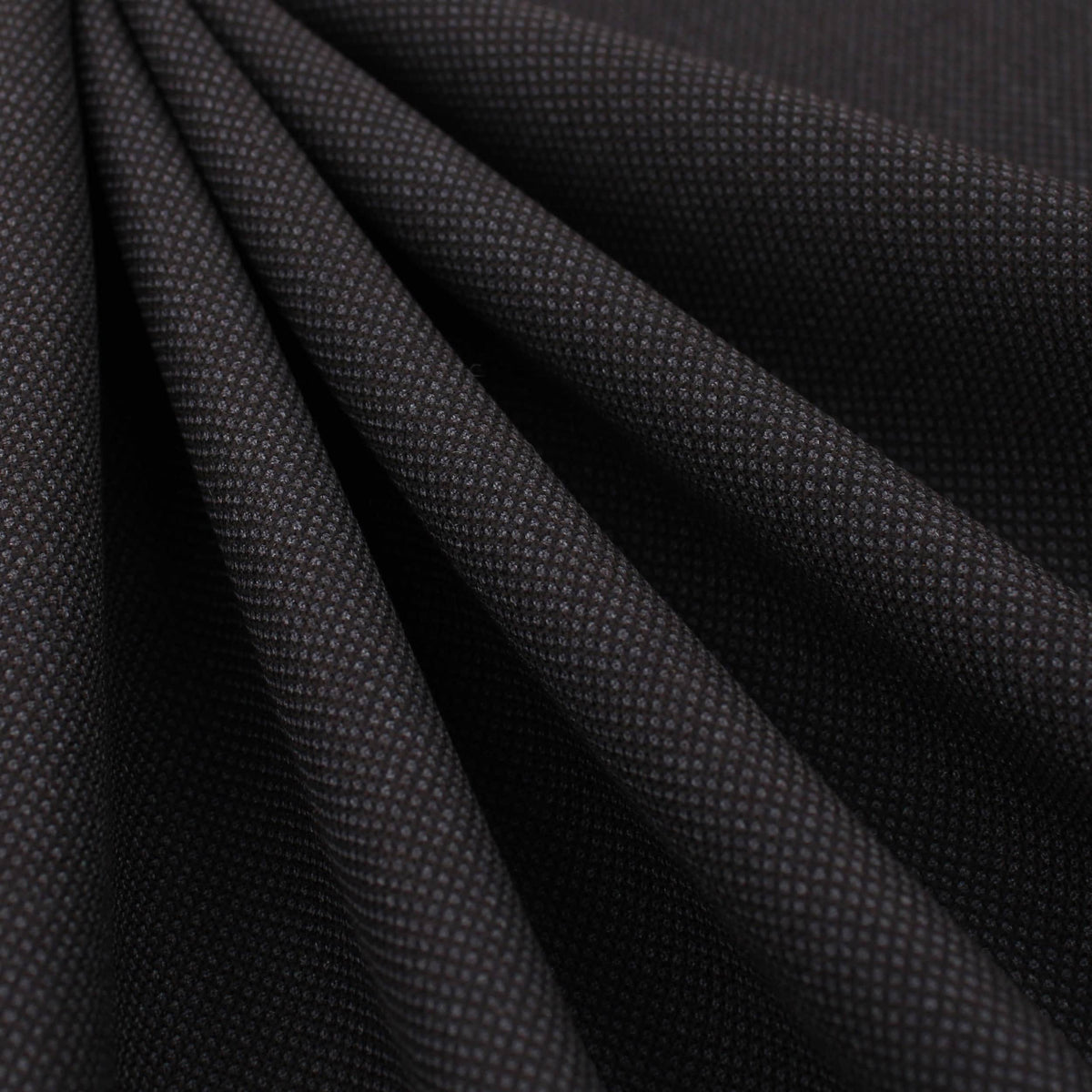 designer tailoring suiting pure cotton men fabric Black