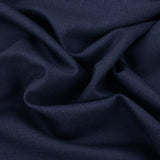 designer tailoring suiting pure cotton men fabric Navy