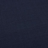 designer tailoring suiting pure cotton men fabric Navy