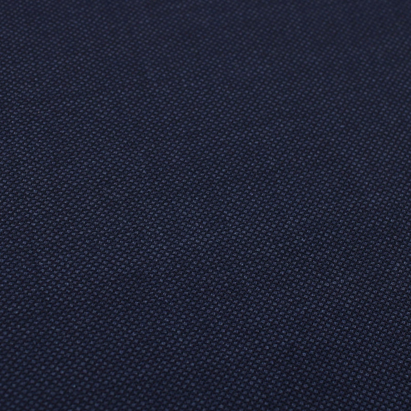 designer tailoring suiting pure cotton men fabric Navy