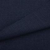 designer tailoring suiting pure cotton men fabric Navy