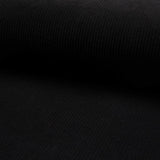 soft stretch 6 wale cotton corduroy women men kids fabric Black