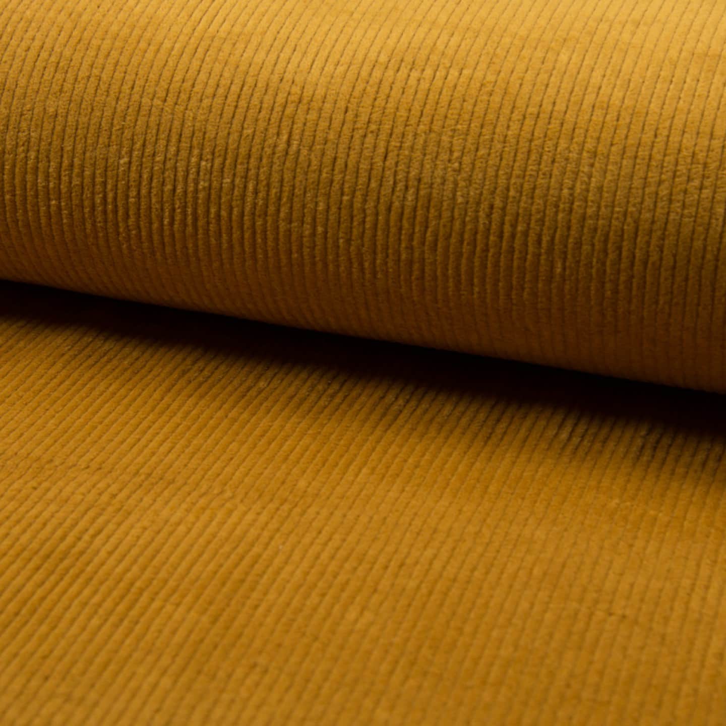 Jumbo 6 Wale Stretch Cotton Corduroy - Corn – Lullabee Fabrics