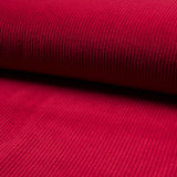 soft stretch 6 wale cotton corduroy women men kids fabric Red