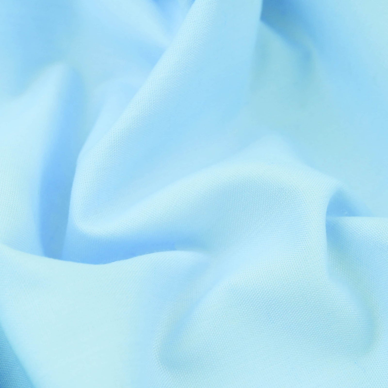 Light Cotton Poplin Solid Colour Baby Blue – Lullabee Fabrics