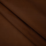 lightweight pure cotton poplin dressamking fabric Chestnut