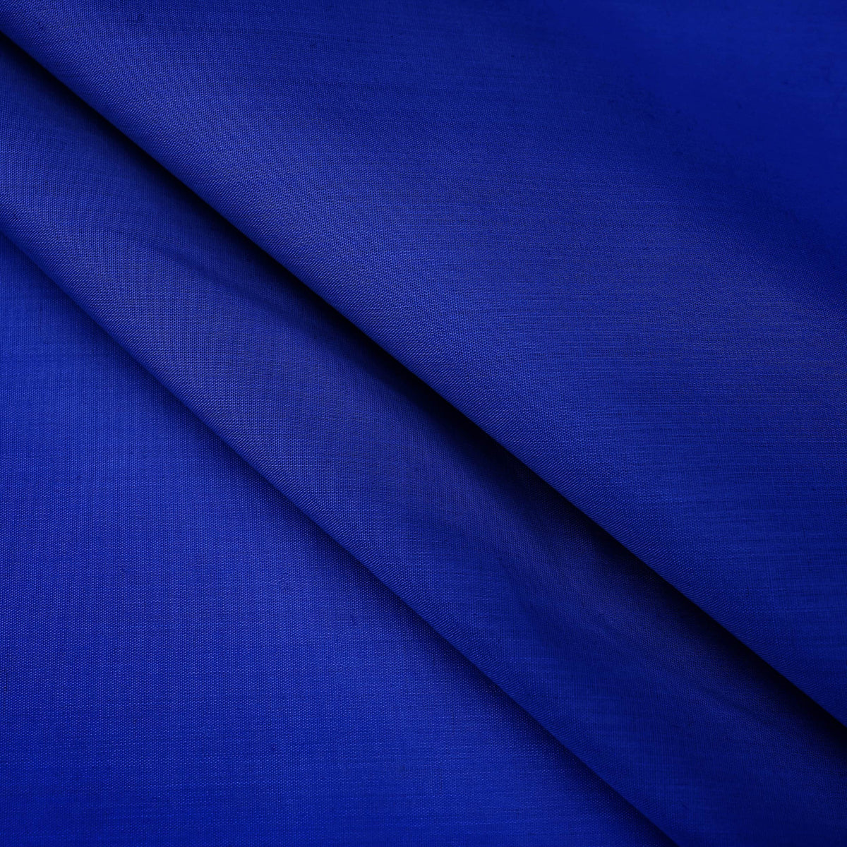lightweight pure cotton poplin dressamking fabric Cobalt