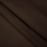 lightweight pure cotton poplin dressamking fabric Coffee