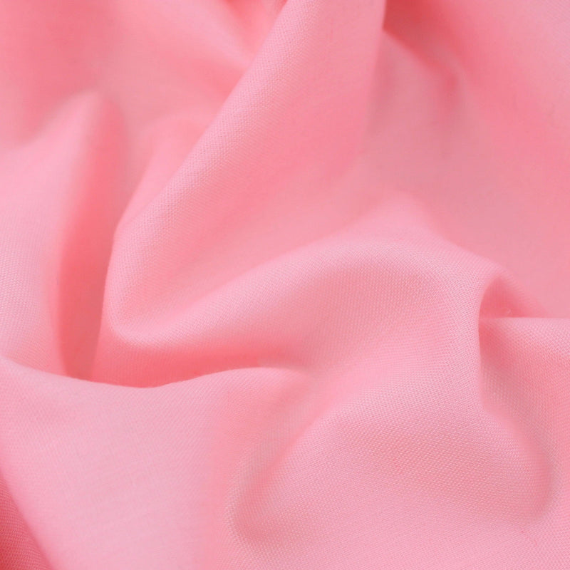 lightweight pure cotton poplin dressamking fabric Flamingo