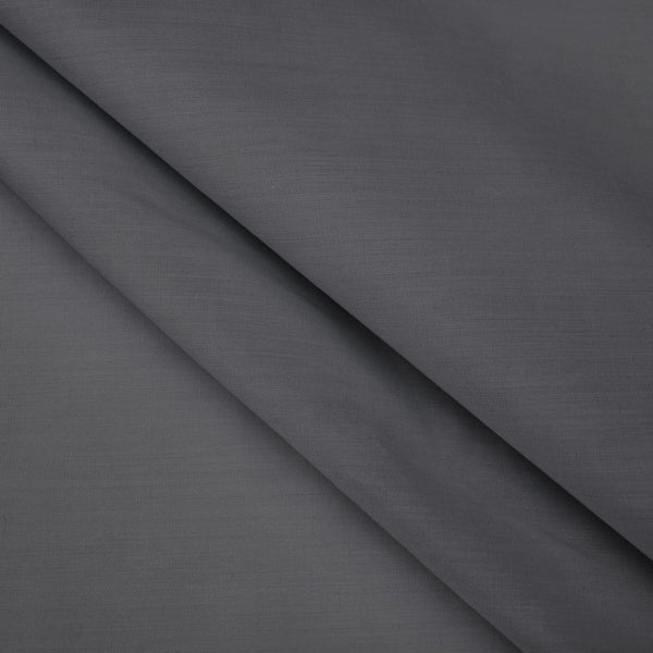 lightweight pure cotton poplin dressamking fabric Granite