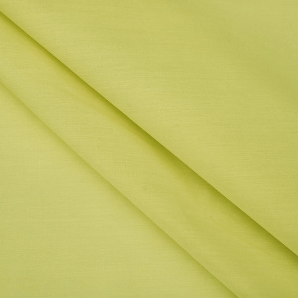 lightweight pure cotton poplin dressamking fabric Lime