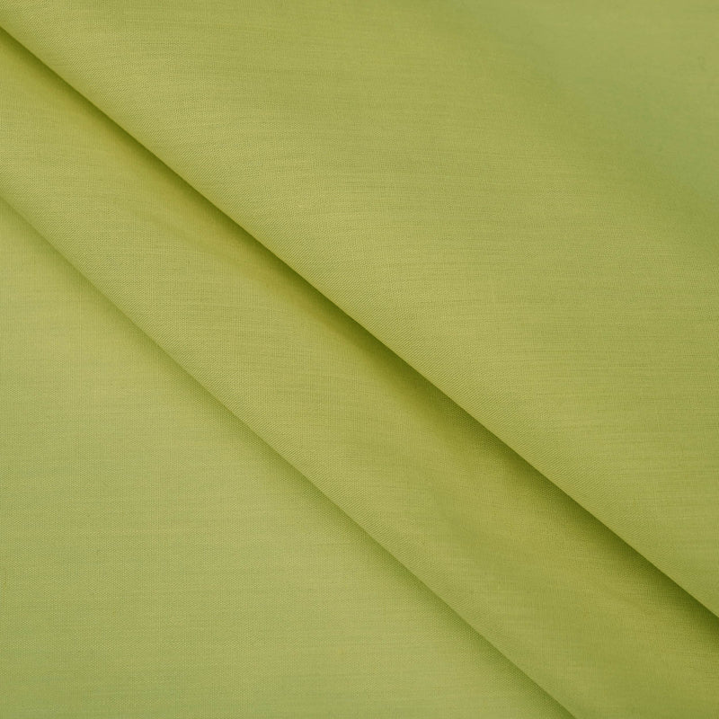 lightweight pure cotton poplin dressamking fabric Moss