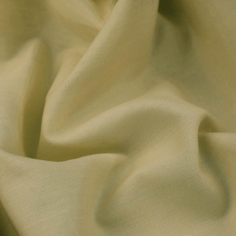 lightweight pure cotton poplin dressamking fabric Olive