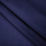 lightweight pure cotton poplin dressamking fabric Oxford Blue