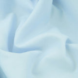 lightweight pure cotton poplin dressamking fabric Powder Blue