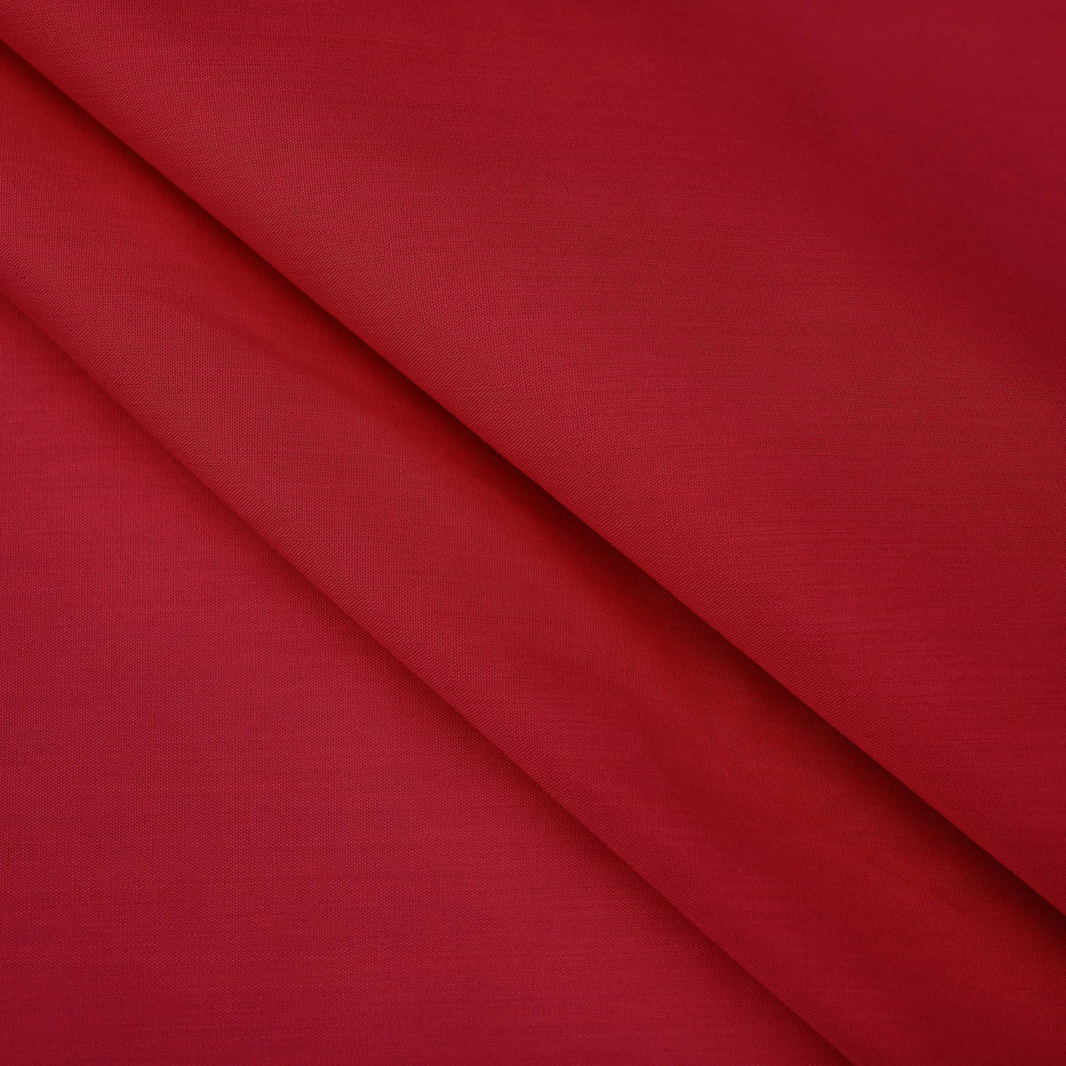 lightweight pure cotton poplin dressamking fabric Red