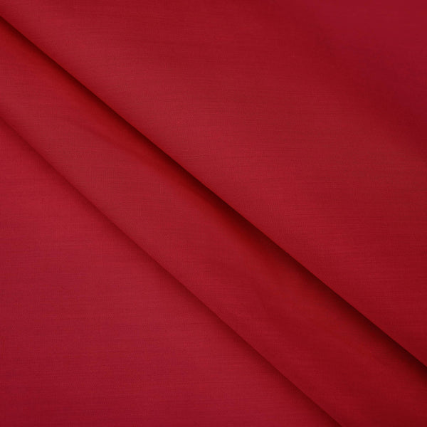 lightweight pure cotton poplin dressamking fabric Red