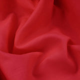 lightweight pure cotton poplin dressamking fabric Red