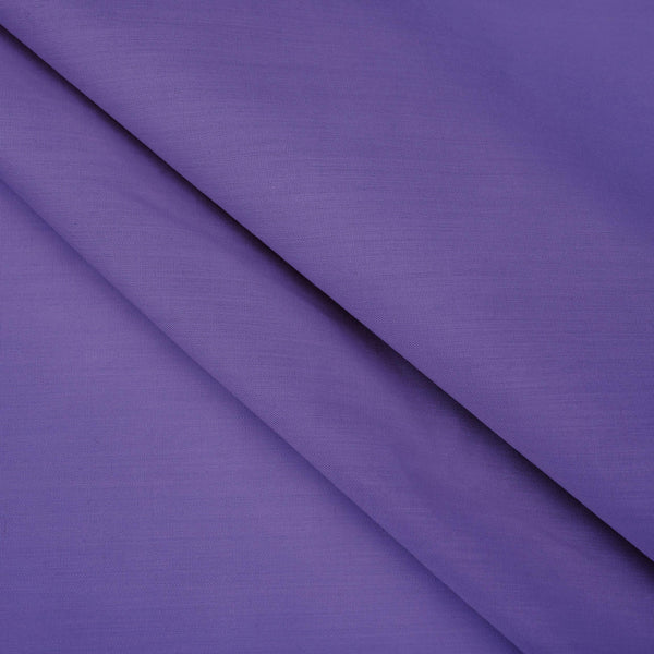 lightweight pure cotton poplin dressamking fabric Royal Purple