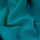 lightweight pure cotton poplin dressamking fabric Teal