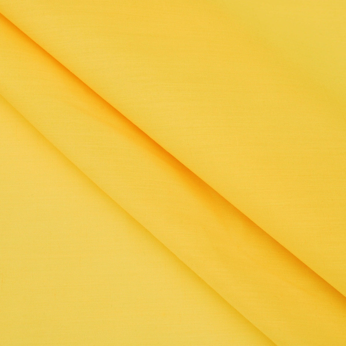lightweight pure cotton poplin dressamking fabric Yellow