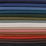 Light 65% cotton denim dressmaking fabric in 17 colours Sage