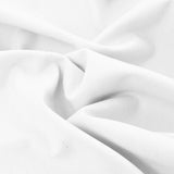 durable pure cotton canvas craft sewing fabric White