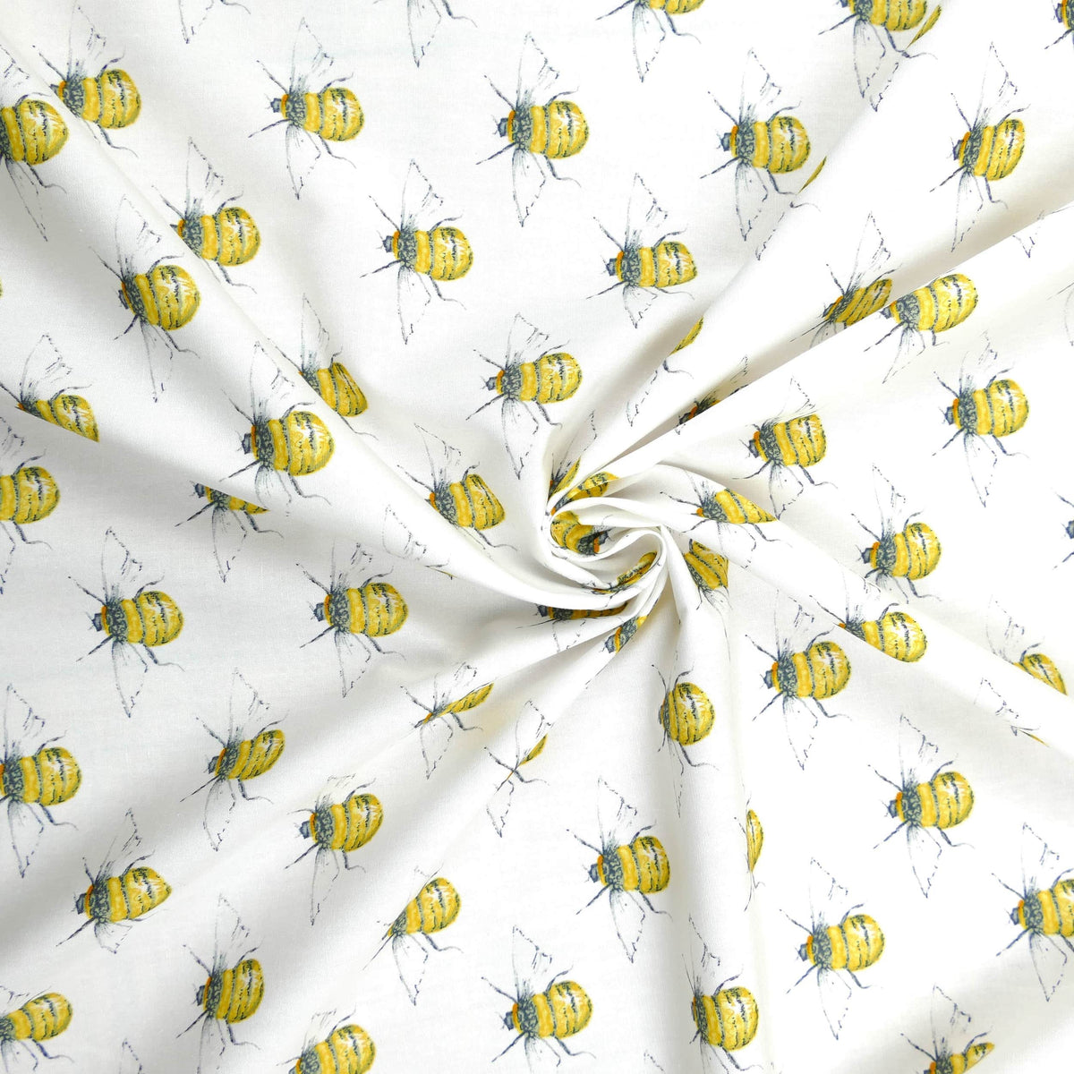 soft lightweight 100% cotton poplin dressmaking fabric Ivory