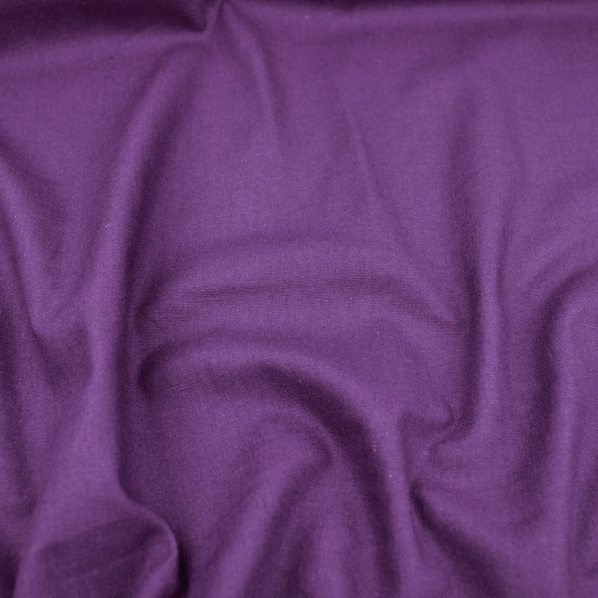 Purple Madras Plain Solid Cotton Linen Dressmaking Quilting Fabric Material Purple