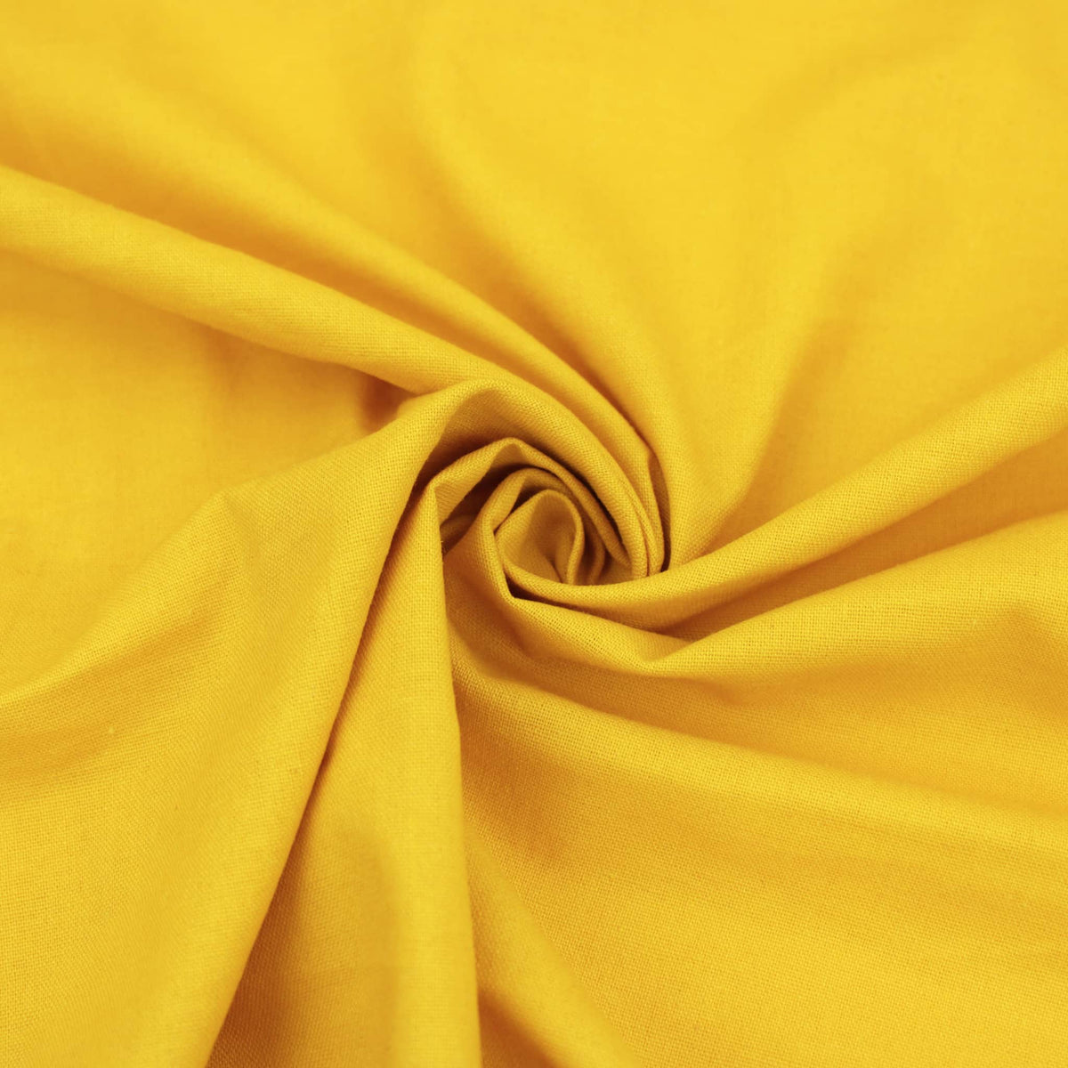 Turmeric Yellow Madras Plain Solid Cotton Linen Dressmaking Quilting Fabric Material Turmeric