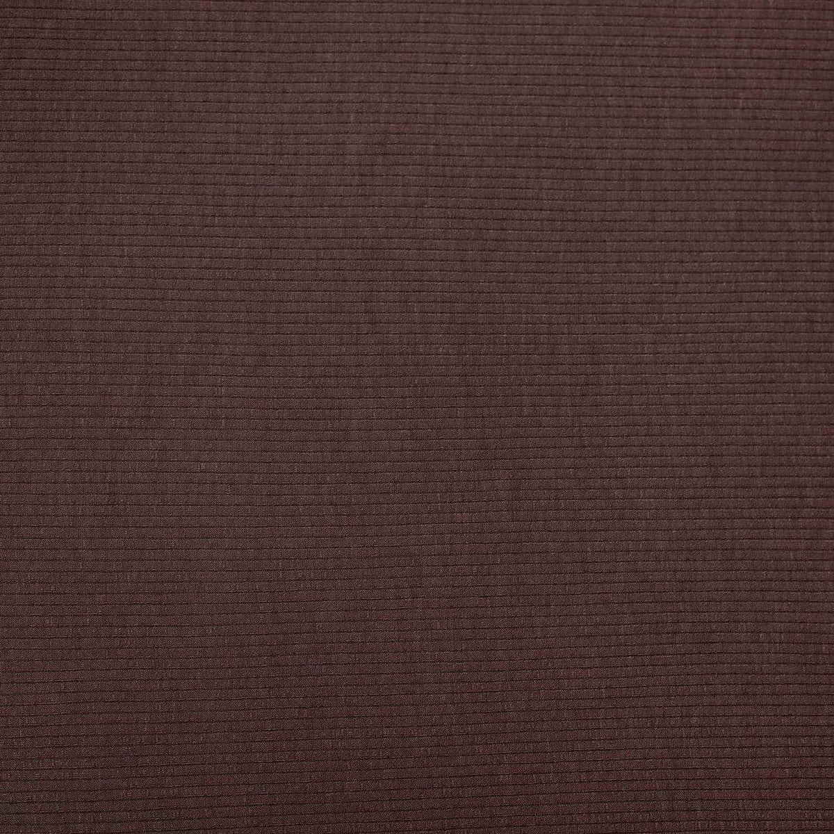 Medium Ribbed Knitted Jersey - Chocolate Brown