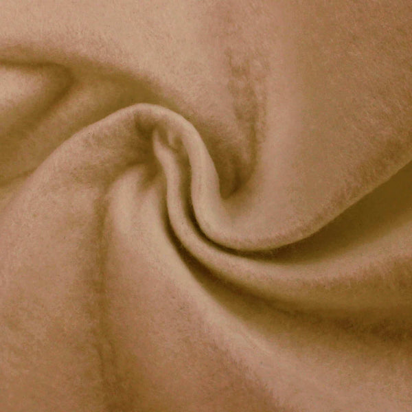 Felt fabric - beige