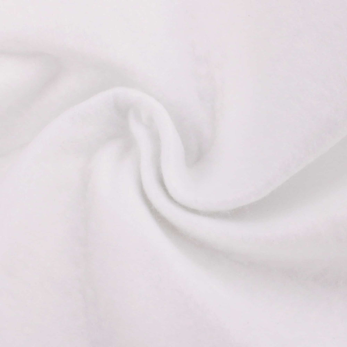 lightweight kids craft acrylic felt fabric White
