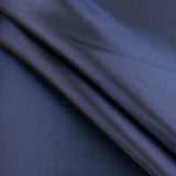 silky smooth metallic taffeta durable woven fabric Navy