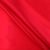 silky smooth metallic taffeta durable woven fabric Red