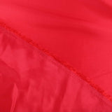 silky smooth metallic taffeta durable woven fabric Red