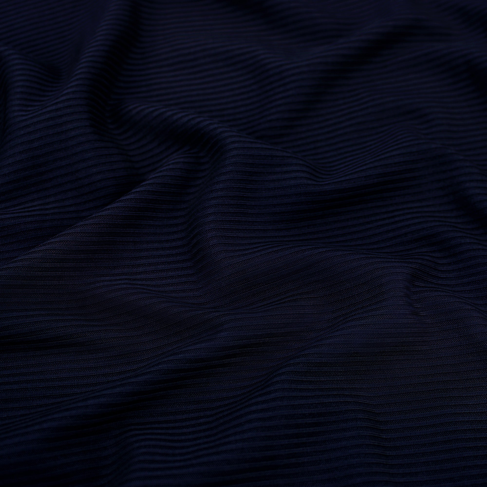 Mini Ribbed Knitted Jersey - Navy Blue – Lullabee Fabrics