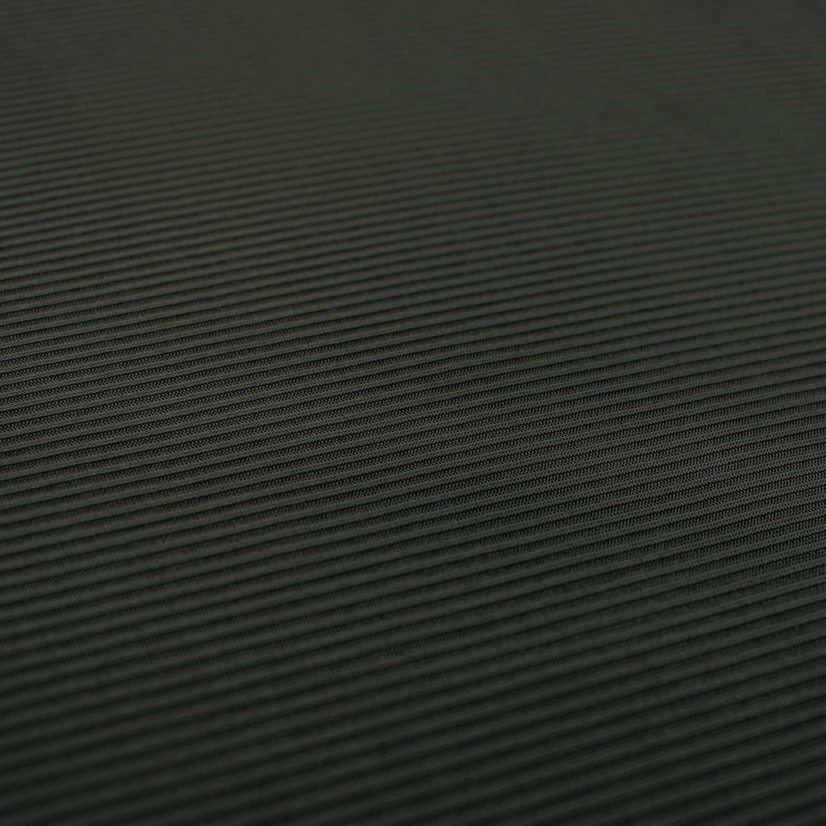 Mini Ribbed Knitted Jersey - Olive