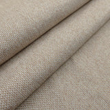 woollen linen look basketweave furnishing fabric Natural